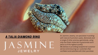 A Talia Diamond Ring