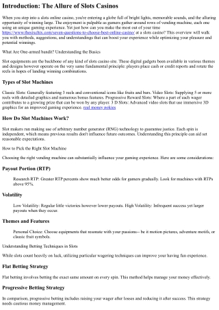 Just how to Make one of the most Out of Your Time at a Slots Gambling establishm