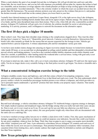 Why Aulsbrook Should Be Your First Call: Car Accident Attorney Arlington TX