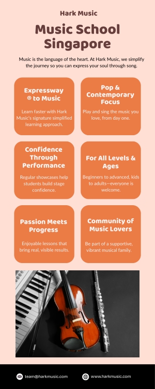 Learn Music with Confidence at Hark Music Singapore