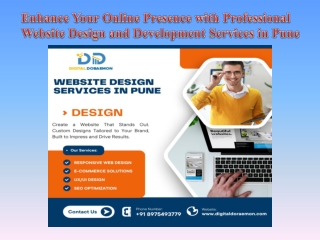 Enhance Your Online Presence with Professional Website Design and Development Services in Pune