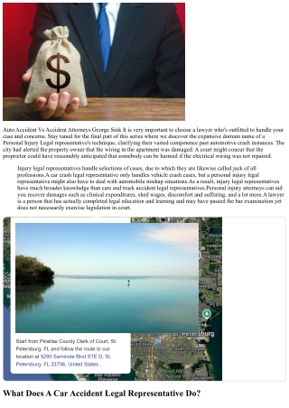 Understanding The Difference In Between Personal Injury Attorneys And Auto Accid