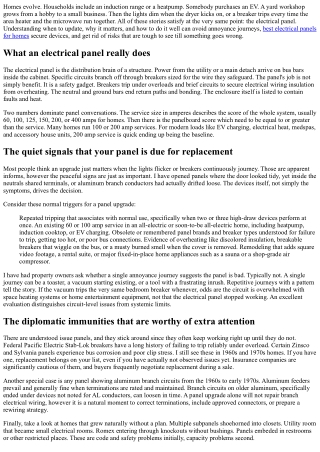 Upgrading an Electrical Panel: When, Why, and How