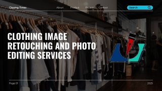 Clothing Image Retouching