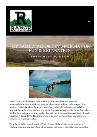 A Mountain Destination Designed for Families to Connect