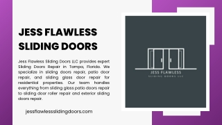 Sliding doors repair Tampa FL
