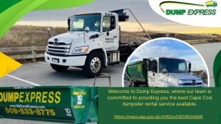 Dumpster Rental Cape Cod