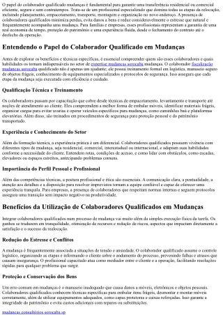 Mudanças eficientes: como garantir sua tranquilidade na logística familiar