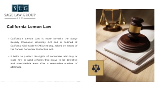 Checklist What You Need Before Filing a Lemon Law Claim in California