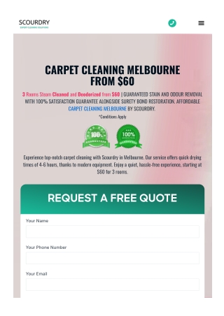 Steam Carpet Cleaning Melbourne
