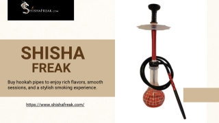 Buy Hookah Pipes - shishafreak.com