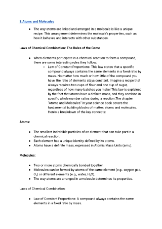 NCERT Solutions for Class 9 Science Chapter 3