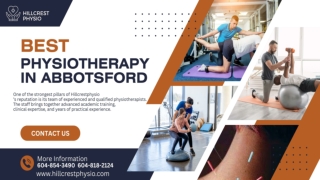 Best Physiotherapy in abbotsford - Hillcrestphysio