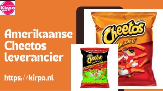 Amerikaanse Cheetos leverancier
