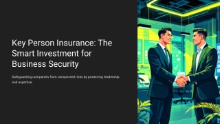 Key Person Insurance The Smart Investment for Business Security