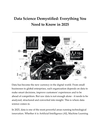 Data Science Demystified: Everything You Need to Know in 2025