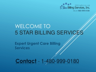 Professional Urgent Care Billing Services