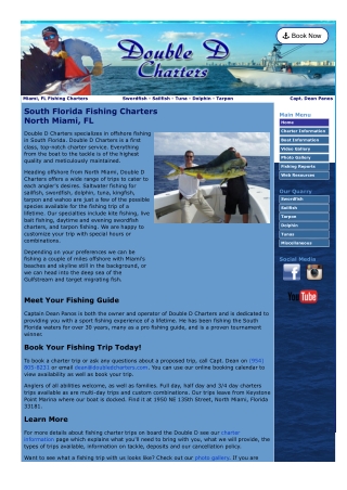 South Florida Fishing Charters