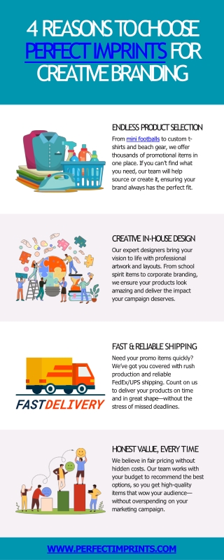 4 Reasons to Choose Perfect Imprints for Creative Branding