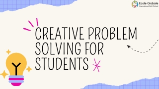 Creative Problem Solving for Students