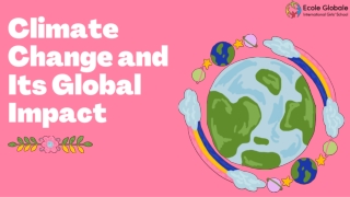 Climate Change and Its Global Impact