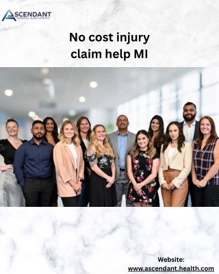 No Cost Injury Claim Help MI – Expert Guidance by Ascendant Health