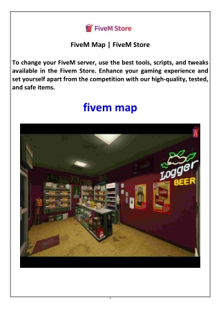 FiveM Map  FiveM Store