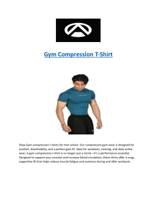 Gym Compression T-Shirt