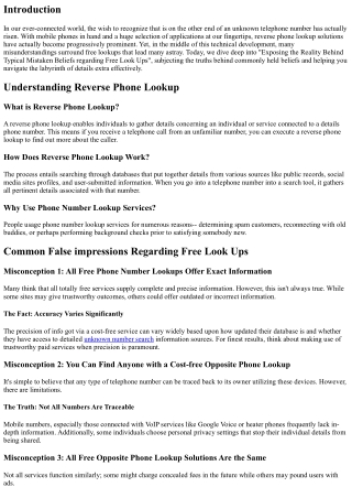 Revealing the Truth Behind Common Misunderstandings about Free Search For