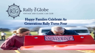 Happy Families Celebrate As Generations Rally Turns Four