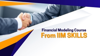 Financial modeling course in pune