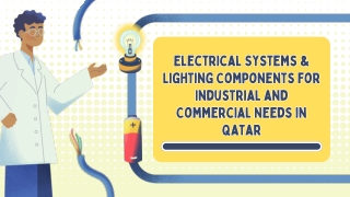 Lighting & Electrical Components supplies in Qatar