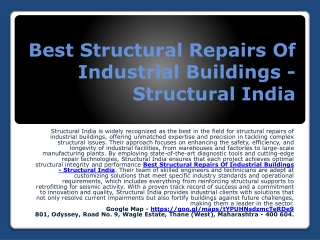 Structural Repairs Of Buildings - Structural India