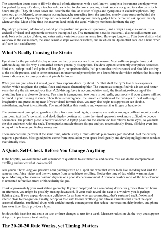 Opticore Optometry Group’s in-depth guide to managing digital eye strain for lon