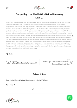 Best Liver Detox Cleanse for a Healthy Body