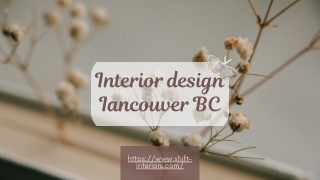 Shift Interiors • Vancouver’s Leading Wellness-Focused Interior Design Studio