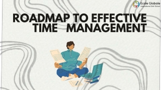 Roadmap to Effective Time Management