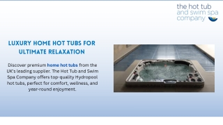 Self Cleaning Swim Spa