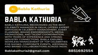 Best Celebrity Manager In Delhi
