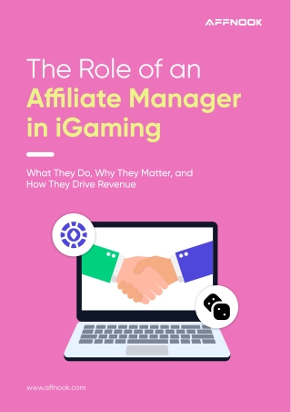 The Role of an Affiliate Manager in iGaming