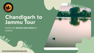 _Chandigarh to Jammu & Kashmir Tour - newchandigarhtravels