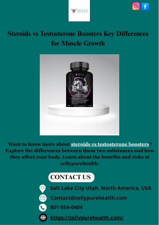 Steroids vs Testosterone Boosters Key Differences for Muscle Growth