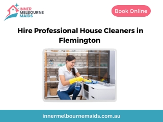 Hire Professional House Cleaners in Flemington