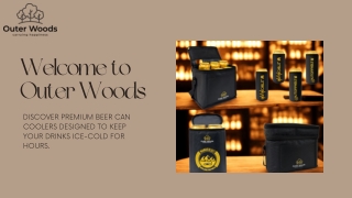 "Chill in Style: Premium Beer Can Cooler Bags