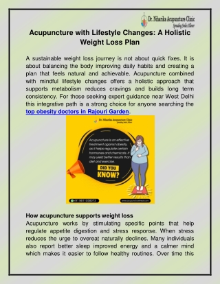 Top obesity doctors in Rajouri Garden