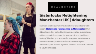 Sisterlocks Retightening Manchester UK | ddaughters