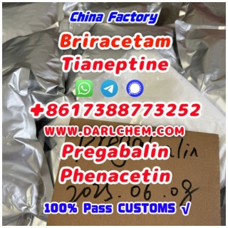 pregabalin Brivaracetam Tianeptine raw crystal powder 148553-50-8 Wholesale Pric