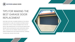 Tips for making the best Garage Door Replacement (1)