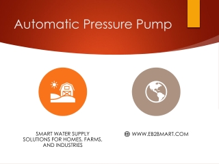 Automatic_Pressure_Pump_Presentation