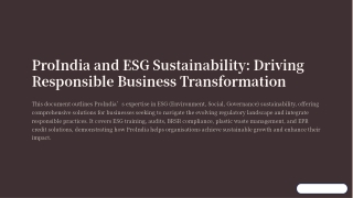 ProIndia and ESG Sustainability-3